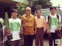 Kempen amal oleh FBS menyelamatkan orang dari jerebu di Indonesia!