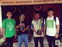 Kempen amal oleh FBS menyelamatkan orang dari jerebu di Indonesia!